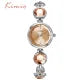 KIMIO Fashion Stone Bracelet Watch For Women / Girls - Orange