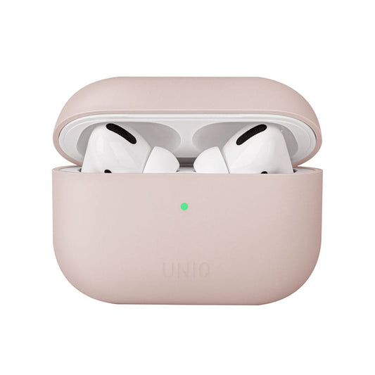 UNIQ LINO Hybrid Liquid Silicon Airpods Pro Case - Blush (Pink)