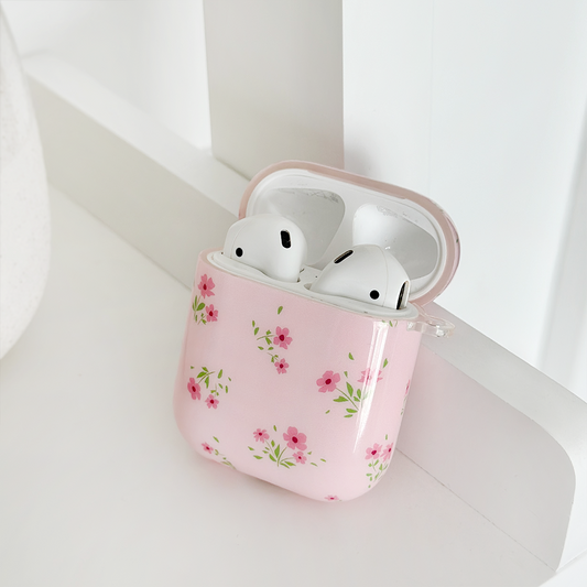 Airpods Case - Ditsy Floral Pink