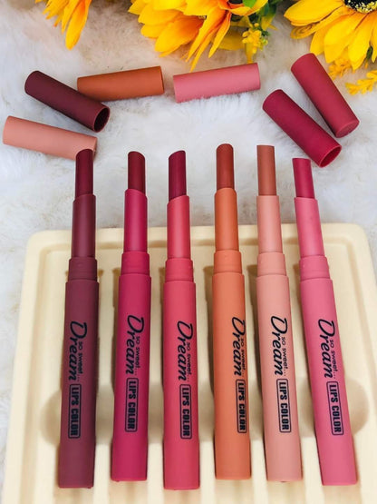 HENGFENG DREAM LIPSTICK PACK OF 6