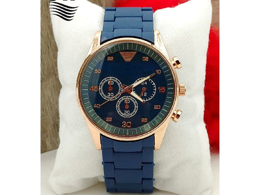Stylish Rubber Chain Watch for Men (DZ16088)